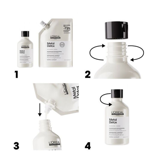 Duo recharge Metal Detox + shampooing 300ml