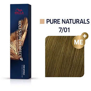 Coloration permanente Koleston Perfect Me+ 7/01 blond naturel cendré,  Coloration permanente Koleston Perfect Me+ 7/01 blond naturel cendré
