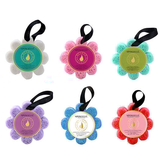 &Eacute;ponge de bain infus&eacute;e coco verveine