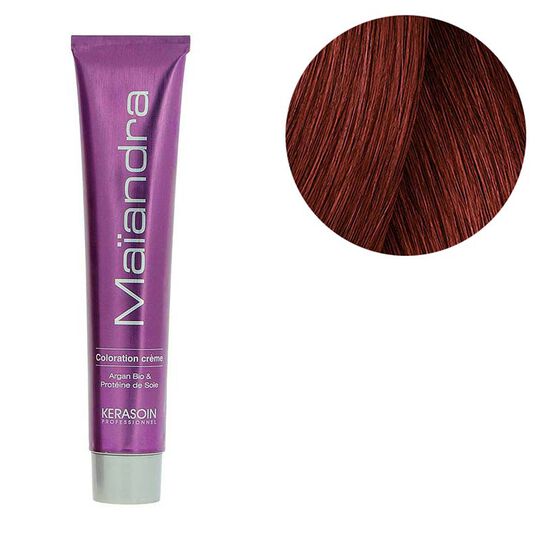 Coloration permanente Ma&iuml;andra 6.45 blond fonc&eacute; cuivr&eacute; acajou