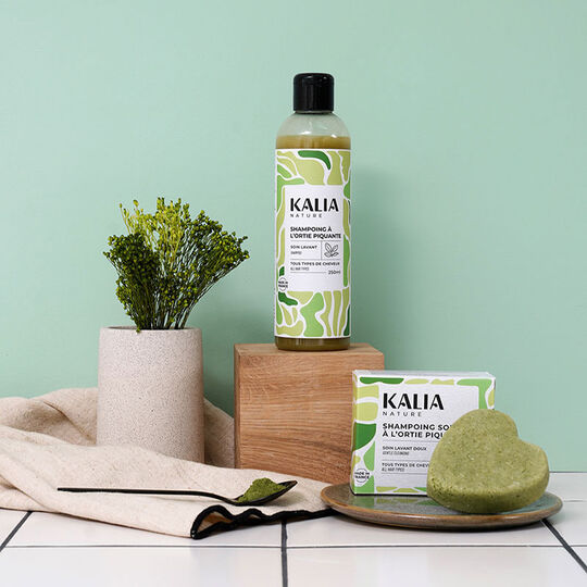 Shampooing purifiant &agrave; l'ortie piquante