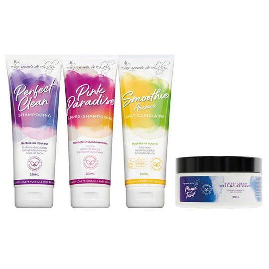 Rituel pour cheveux cr&eacute;pus &eacute;pais