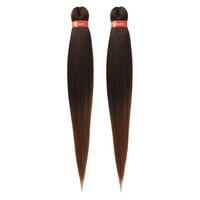Cheveux &agrave; tresser pr&eacute;-etir&eacute;s 2 x 46" T4 / 30