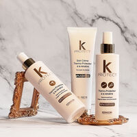 Thermo-protecteur à la kératine pour sèche-cheveux K Protect,  Thermo-protecteur à la kératine pour sèche-cheveux K Protect