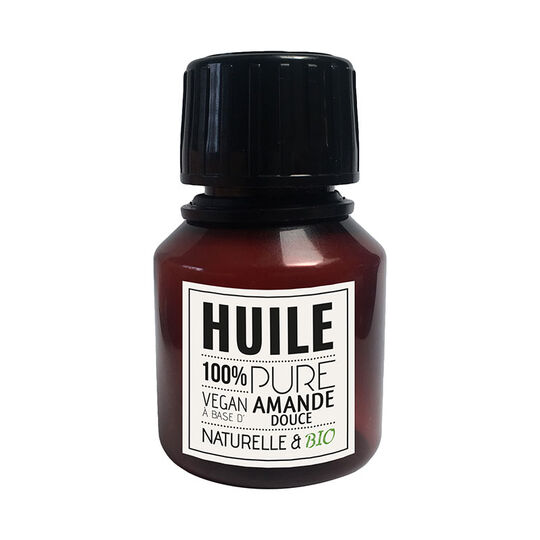 Huile pure amande douce Naturelle & Bio