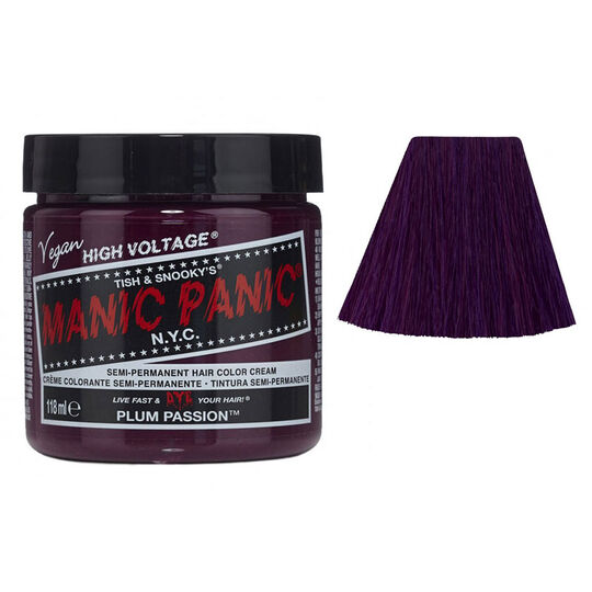 Coloration semi-permanente plum passion
