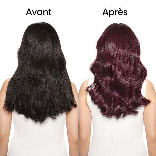Coloration sans ammoniaque Inoa 4.26 ch&acirc;tain iris&eacute; rouge