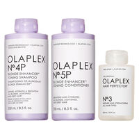 Routine cheveux blonds