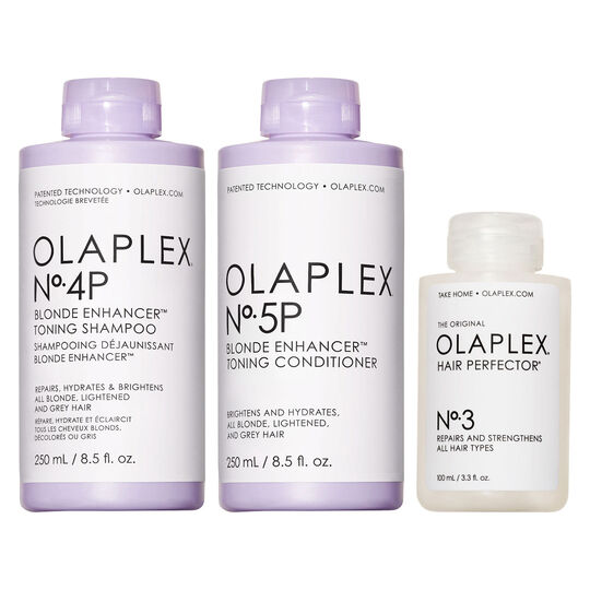 Routine cheveux blonds