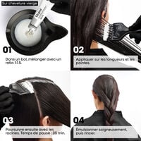 Coloration cr&egrave;me de beaut&eacute; Majirel CC 6 blond fonc&eacute;