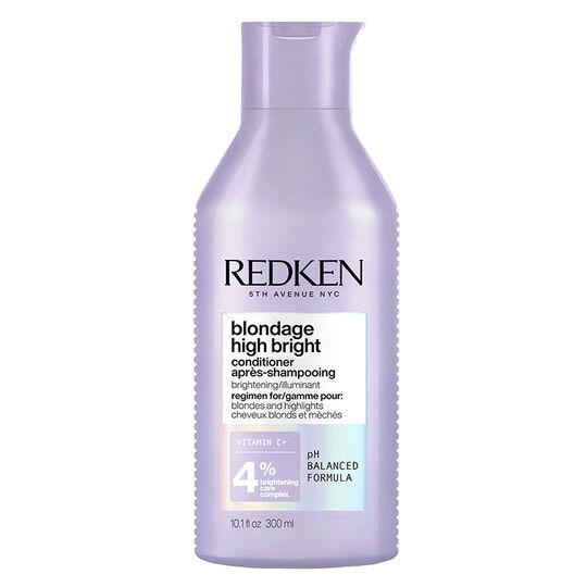 Apr&egrave;s-shampooing illuminant pour cheveux blonds Blondage High Bright