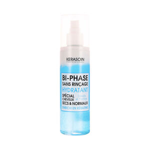 D&eacute;m&ecirc;lant bi-phase &agrave; la k&eacute;ratine