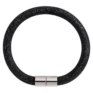 Bracelet strass filet noir