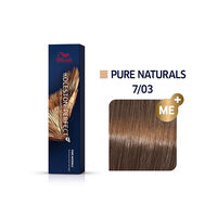 Coloration permanente Koleston Perfect Me+ 7/03 blond fonc&eacute; naturel dor&eacute;