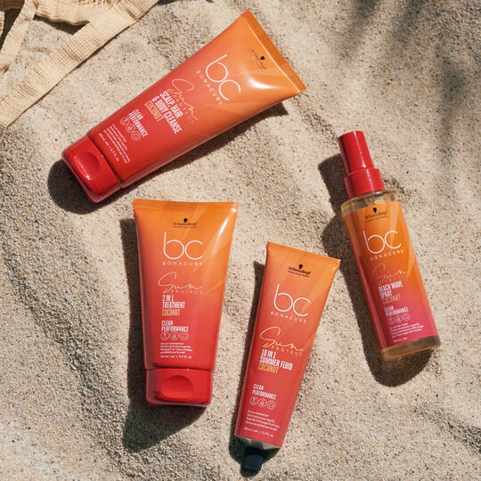 Shampooing corps et cheveux après soleil BC Sun Protect 100ml