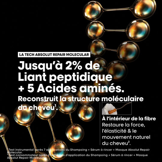 Shampooing r&eacute;parateur Absolut Repair Molecular 300ml