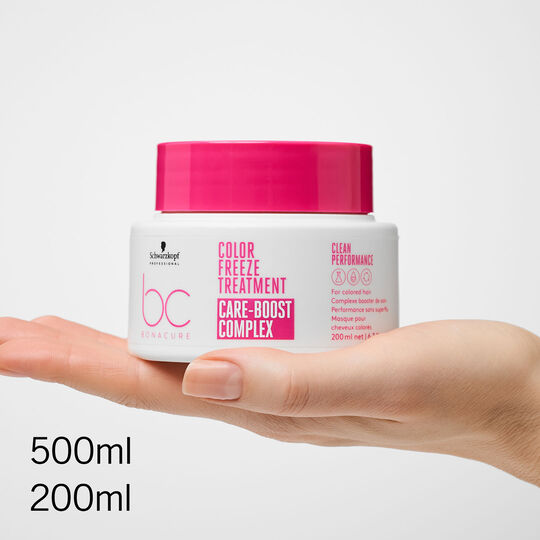 Masque pour cheveux color&eacute;s BC Color Freeze