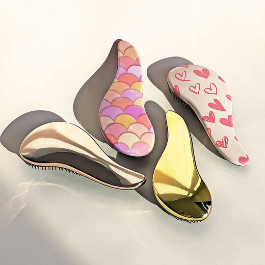 Mini brosse démélante sirène,  Mini brosse démélante sirène