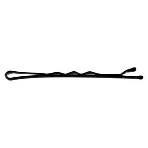 Pince guiche ondul&eacute;e 5cm noir