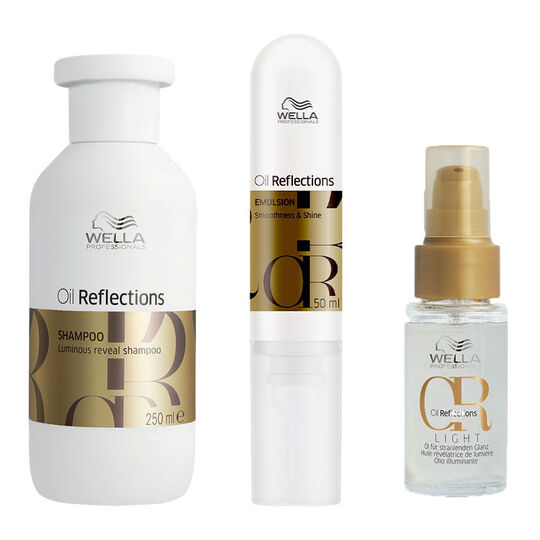 Trio r&eacute;v&eacute;lateur de lumi&egrave;re l&eacute;ger Oil Reflections