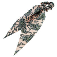 Chouchou foulard bandana vieux rose