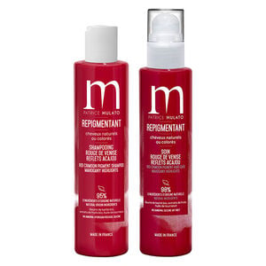 Rituel repigmentant shampooing + soin rouge de Venise