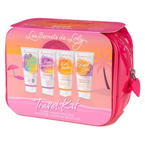 Travel kit routine cheveux boucl&eacute;s