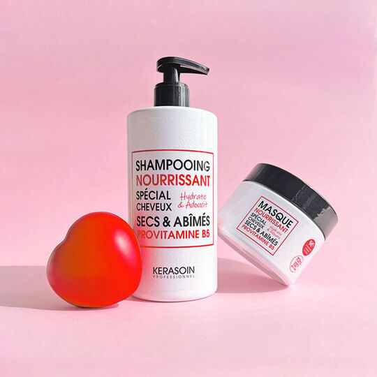 Rituel cheveux secs et abim&eacute;s shampooing et masque