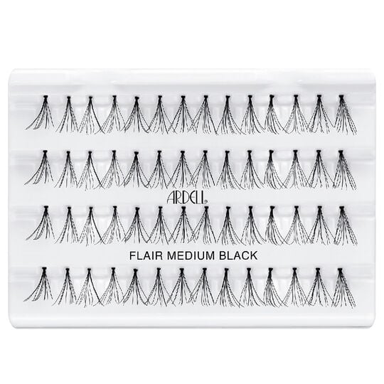 Faux-cils individuels en touffes m&eacute;dium