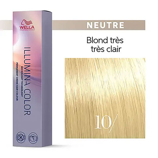 Illumina color 10/ blond tr&egrave;s tr&egrave;s clair naturel