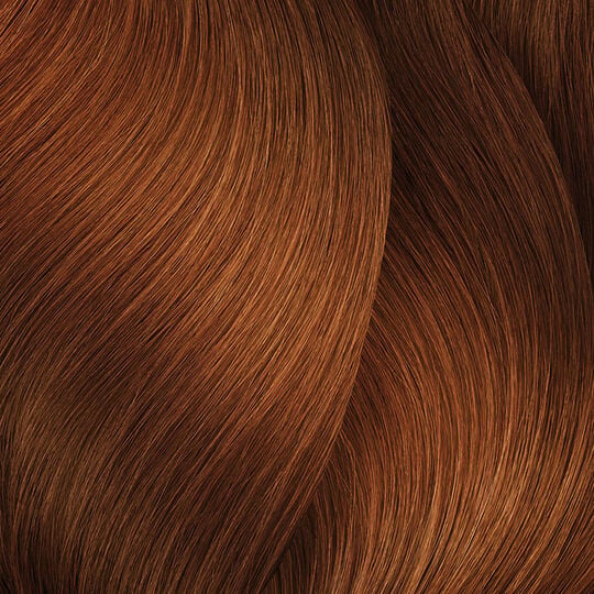 Coloration ton sur ton Dialight 7.43 blond cuivr&eacute; dor&eacute;