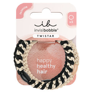 3 Élastiques tressés Twinstar classical braids,  3 Élastiques tressés Twinstar classical braids
