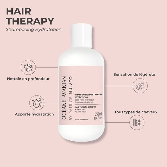 Shampooing hydratation Hair Therapy 500 ml