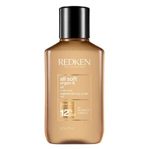 Huile d'argan pour cheveux secs et sensibilisés All Soft,  Huile d'argan pour cheveux secs et sensibilisés All Soft