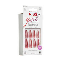 Faux ongles Gel Fantasy Long magnetic velvety effect west coat,  Faux ongles Gel Fantasy Long magnetic velvety effect west coat