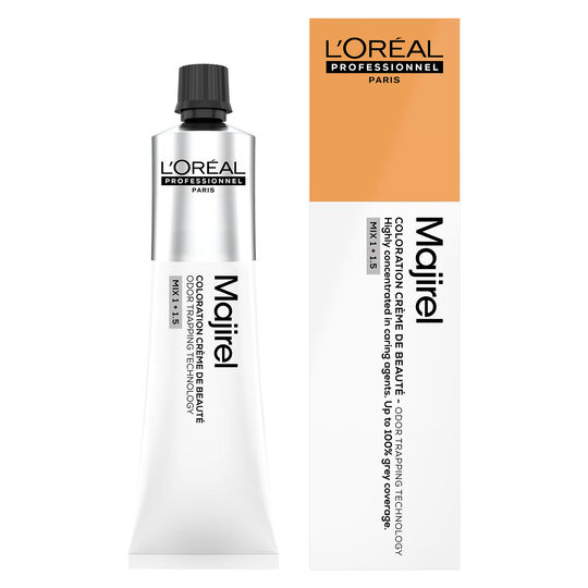 Coloration cr&egrave;me de beaut&eacute; Majirel 6.3 blond fonc&eacute; dor&eacute; fondamentale