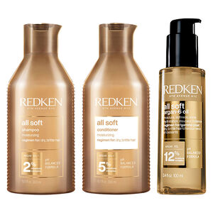 Le rituel hydratant cheveux secs et r&ecirc;ches All Soft