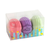 3 Éponges maquillage macarons