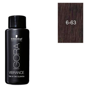Coloration demi-permanente Igora Vibrance 6-63