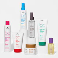 Masque hydratant cheveux normaux &agrave; secs ou boucl&eacute;s BC Moisture Kick 30ml