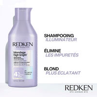 Shampooing illuminant pour cheveux blonds Blondage High Bright