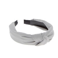 Serre-tête avec noeud argent