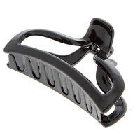 Pince à cheveux ajourée noir