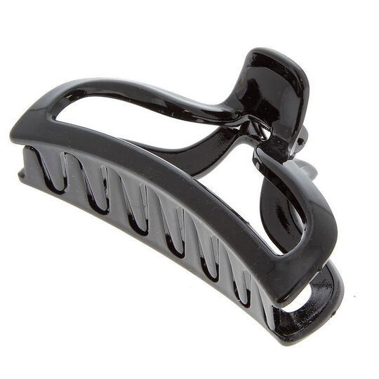 Pince à cheveux ajourée noir