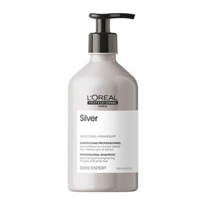 Shampooing déjaunissant Silver 500 ml,  Shampooing déjaunissant Silver 500 ml
