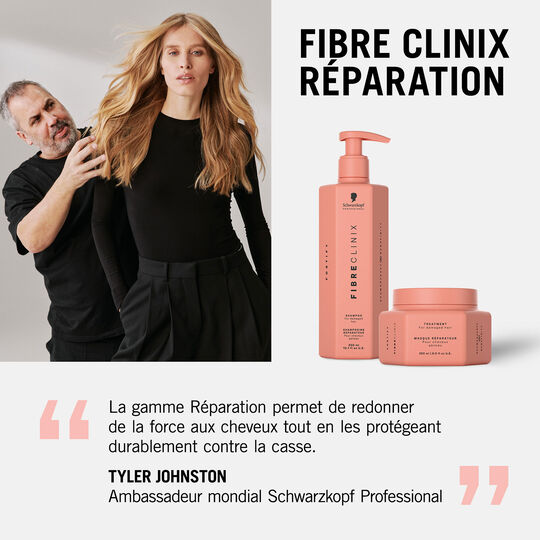 Shampooing r&eacute;parateur Fibre Clinix