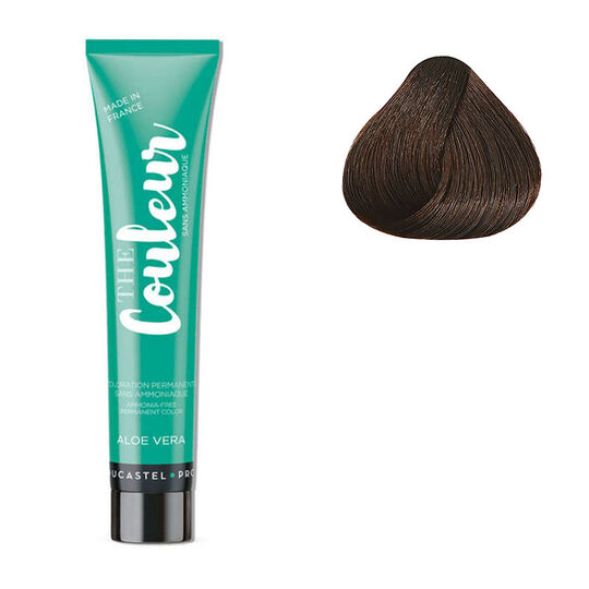 Coloration sans ammoniaque The Couleur 6.77 blond fonc&eacute; marron intense