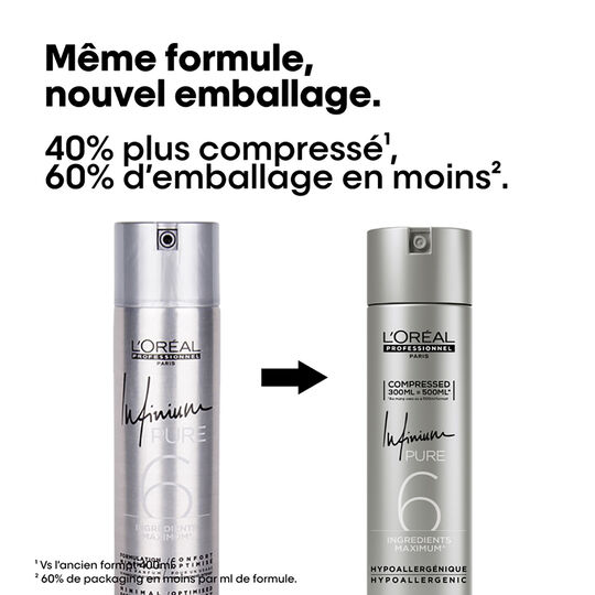 Laque Infinium Pure fixation extra forte 300ml