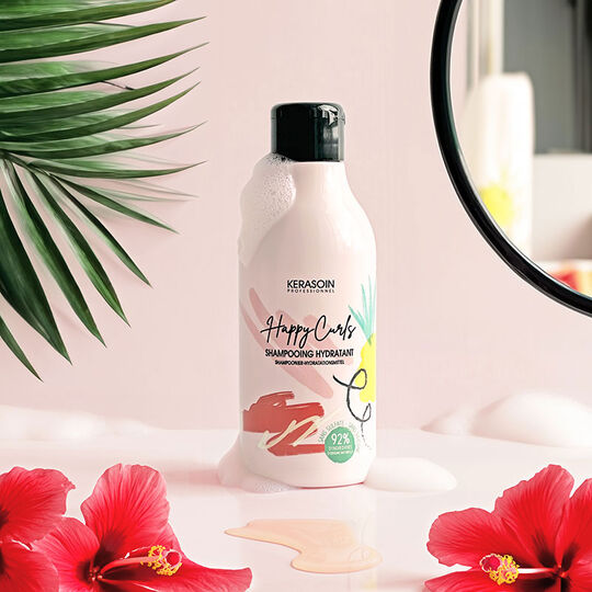 Routine cheveux cr&eacute;pus Happy Curls