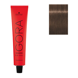 Coloration permanente Igora Royal 6-6 blond foncé chocolat
